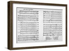 God Save the Queen, Sheet Music, 1900-null-Framed Giclee Print