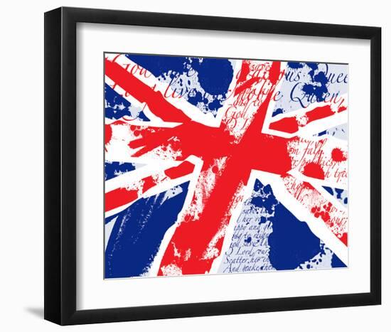 God Save the Queen-null-Framed Art Print