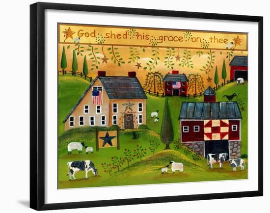 God Shed His Grace on Thee Lang 2018-Cheryl Bartley-Framed Giclee Print