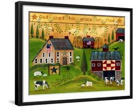 God Shed His Grace on Thee Lang 2018-Cheryl Bartley-Framed Giclee Print