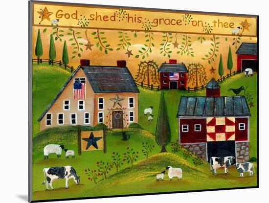 God Shed His Grace on Thee Lang 2018-Cheryl Bartley-Mounted Giclee Print