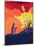 God Speaks to Moses from the Burning Bush, 2004-Elizabeth Wang-Mounted Giclee Print