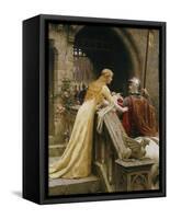 God Speed, 1900-Edmund Blair Leighton-Framed Stretched Canvas