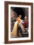 God Speed Fair Knight-Edmund Blair Leighton-Framed Art Print