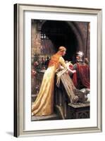 God Speed Fair Knight-Edmund Blair Leighton-Framed Art Print