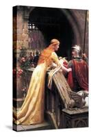 God Speed Fair Knight-Edmund Blair Leighton-Stretched Canvas