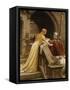 God Speed-Edmund Blair Leighton-Framed Stretched Canvas