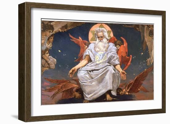 God the Father, 1885-1896-Viktor Mihajlovic Vasnecov-Framed Giclee Print