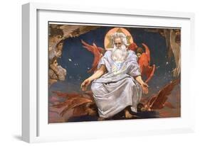 God the Father, 1885-1896-Viktor Mihajlovic Vasnecov-Framed Giclee Print