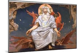 God the Father, 1885-1896-Viktor Mihajlovic Vasnecov-Mounted Giclee Print