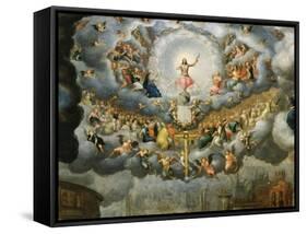 God the Father, from The Last Judgement, c. 1585-Jean Cousin the Younger-Framed Stretched Canvas