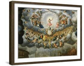 God the Father, from The Last Judgement, c. 1585-Jean Cousin the Younger-Framed Giclee Print