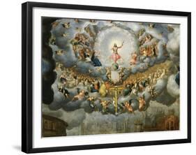 God the Father, from The Last Judgement, c. 1585-Jean Cousin the Younger-Framed Giclee Print