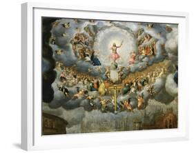 God the Father, from The Last Judgement, c. 1585-Jean Cousin the Younger-Framed Giclee Print