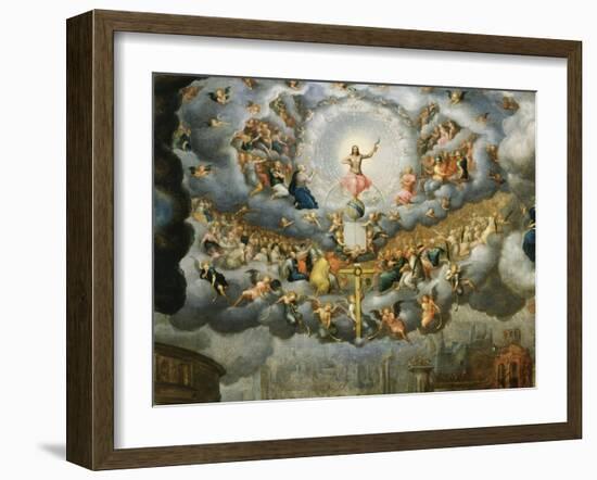 God the Father, from The Last Judgement, c. 1585-Jean Cousin the Younger-Framed Giclee Print