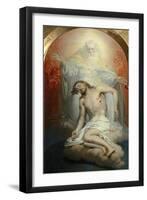 God the Father Lamenting over the Dead Christ-Vladimir Lukich Borovikovsky-Framed Giclee Print