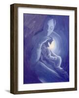 God the Father Loves Us as His Children with a Tender and Unfailing Love, 2000-Elizabeth Wang-Framed Giclee Print