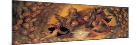 God the Father Surrounded by Angels-school Caliari Paolo-Mounted Giclee Print