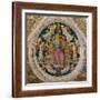 God the Father with Angels (From the Stanza Dell'Incendio Di Borg)-Perugino-Framed Giclee Print