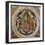 God the Father with Angels (From the Stanza Dell'Incendio Di Borg)-Perugino-Framed Giclee Print