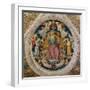 God the Father with Angels (From the Stanza Dell'Incendio Di Borg)-Perugino-Framed Giclee Print