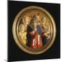 God the Father with Four Angels and the Dove of the Holy Spirit, Ca 1460-Giovanni Francesco da Rimini-Mounted Photographic Print