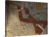 God Thoth Purifying Hetsheput at the Karnak Temple, Egypt-Claudia Adams-Stretched Canvas