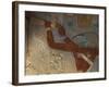 God Thoth Purifying Hetsheput at the Karnak Temple, Egypt-Claudia Adams-Framed Photographic Print