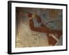 God Thoth Purifying Hetsheput at the Karnak Temple, Egypt-Claudia Adams-Framed Photographic Print