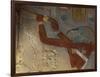 God Thoth Purifying Hetsheput at the Karnak Temple, Egypt-Claudia Adams-Framed Photographic Print