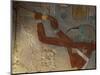 God Thoth Purifying Hetsheput at the Karnak Temple, Egypt-Claudia Adams-Mounted Photographic Print