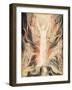 God Writing Upon the Tables of the Covenant-William Blake-Framed Giclee Print
