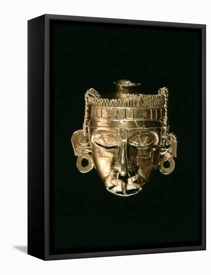 God Xipe Totec, Gold Mask, called Nuestro Senor el Desollado-null-Framed Stretched Canvas