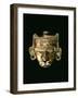 God Xipe Totec, Gold Mask, called Nuestro Senor el Desollado-null-Framed Photographic Print