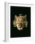 God Xipe Totec, Gold Mask, called Nuestro Senor el Desollado-null-Framed Photographic Print