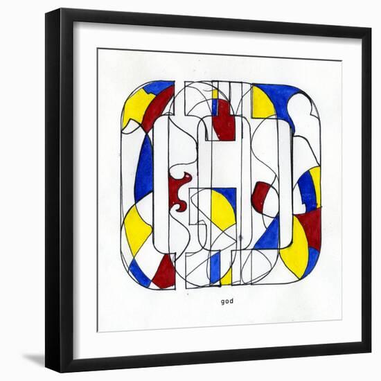 GOD-JAMES MARTIN-Framed Art Print