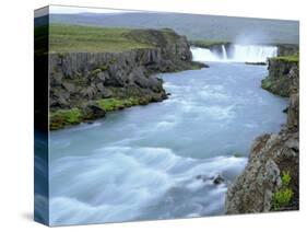 Godafoss or Fall of the Gods, Iceland-Pearl Bucknell-Stretched Canvas