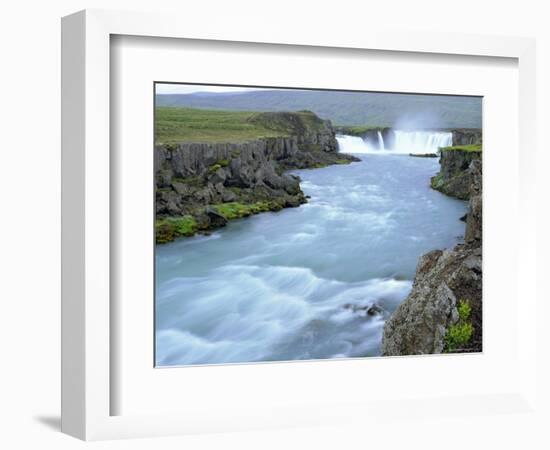 Godafoss or Fall of the Gods, Iceland-Pearl Bucknell-Framed Photographic Print