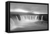 Godafoss Panorama 2-Moises Levy-Framed Stretched Canvas