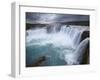 Godafoss Waterfall (Fall of the Gods), Between Akureyri and Myvatn, (Nordurland), Iceland-Patrick Dieudonne-Framed Photographic Print