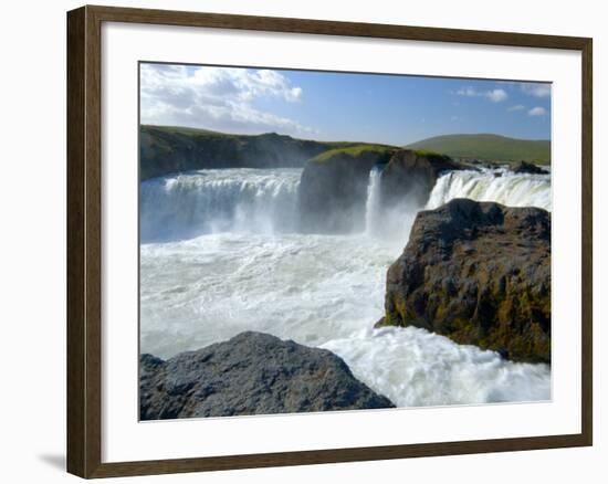 Godafoss Waterfall, Iceland-Lisa S. Engelbrecht-Framed Photographic Print