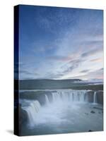 Godafoss Waterfall, Iceland-Michele Falzone-Stretched Canvas