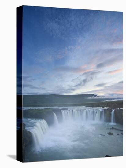 Godafoss Waterfall, Iceland-Michele Falzone-Stretched Canvas