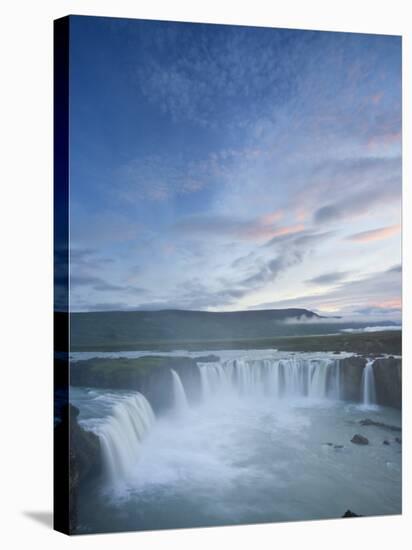 Godafoss Waterfall, Iceland-Michele Falzone-Stretched Canvas