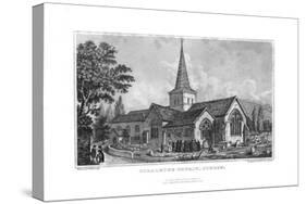 Godalming Church, Surrey, 1829-J Shury-Stretched Canvas