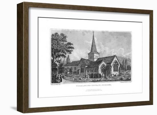 Godalming Church, Surrey, 1829-J Shury-Framed Giclee Print