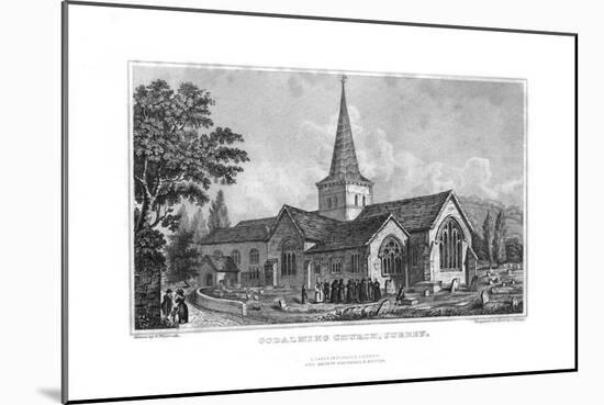 Godalming Church, Surrey, 1829-J Shury-Mounted Giclee Print