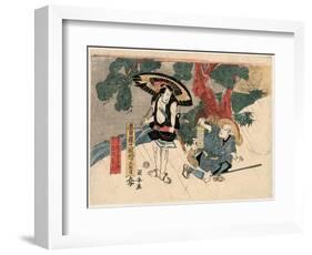 Godanme-Utagawa Kuniyasu-Framed Giclee Print