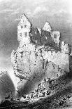 The Chateau De Crussol, Saint-Peray, France, 19th Century-Godard Q des Augustins-Laminated Giclee Print