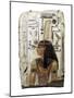 Goddes Maat-null-Mounted Art Print